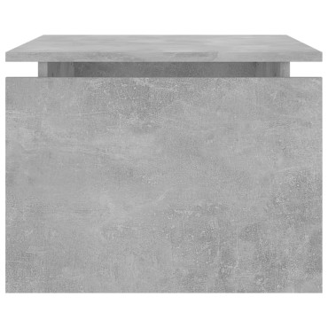 vidaXL Τραπεζάκι Σαλονιού Γκρι Σκυρ. 68x50x38cm από Επεξ. Ξύλο 1 τεμ.