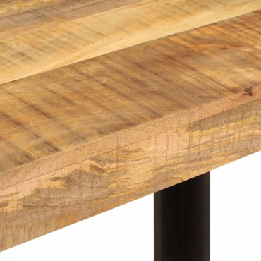 vidaXL Τραπεζαρία 120x60x76cm από Μασίφ Ξύλο Μάνγκο 1 τεμ.