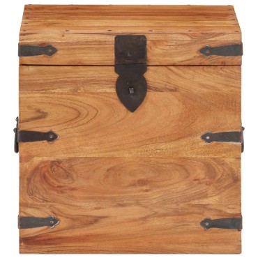 vidaXL Μπαούλο 40x40x40cm από Μασίφ Ξύλο Ακακίας 1 τεμ.
