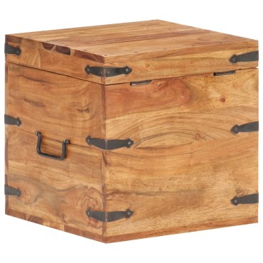 vidaXL Μπαούλο 40x40x40cm από Μασίφ Ξύλο Ακακίας 1 τεμ.