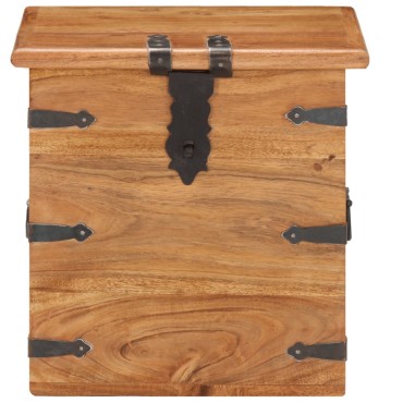 vidaXL Μπαούλο 40x40x40cm από Μασίφ Ξύλο Ακακίας 1 τεμ.