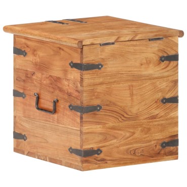 vidaXL Μπαούλο 40x40x40cm από Μασίφ Ξύλο Ακακίας 1 τεμ.