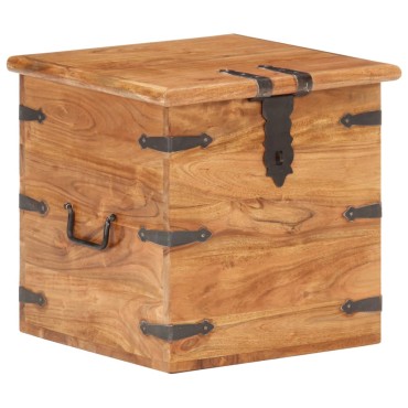 vidaXL Μπαούλο 40x40x40cm από Μασίφ Ξύλο Ακακίας 1 τεμ.