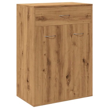vidaXL Παπουτσοθήκη Αρτισιανή Δρυς 60x35x84cm Επεξεργασμένο Ξύλο