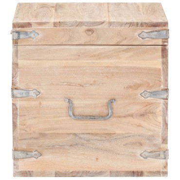 vidaXL Μπαούλο 40x40x40cm από Μασίφ Ξύλο Ακακίας 1 τεμ.