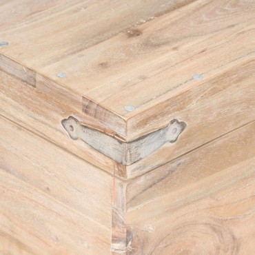 vidaXL Μπαούλο 40x40x40cm από Μασίφ Ξύλο Ακακίας 1 τεμ.