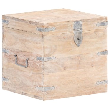 vidaXL Μπαούλο 40x40x40cm από Μασίφ Ξύλο Ακακίας 1 τεμ.