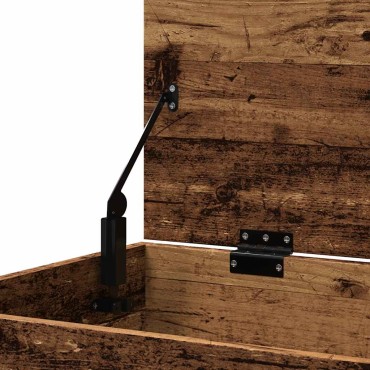 vidaXL Μπαούλο Αποθήκευσης Παλιό Ξύλο 84x42x46cm Επεξεργασμένο Ξύλο 1 τεμ.