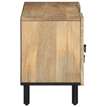 vidaXL Έπιπλο Τηλεόρασης 105x33x46cm από Μασίφ Ξύλο Μάνγκο