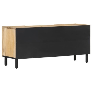 vidaXL Έπιπλο Τηλεόρασης 105x33x46cm από Μασίφ Ξύλο Μάνγκο