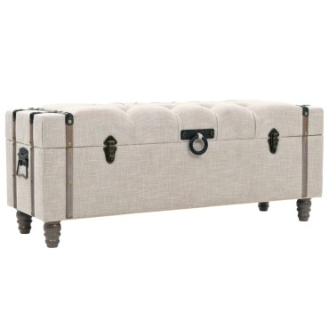 vidaXL Σετ Πάγκων Αποθήκευσης 3 τεμ. 112x37x45cm Μασίφ Ξύλο / Ατσάλι