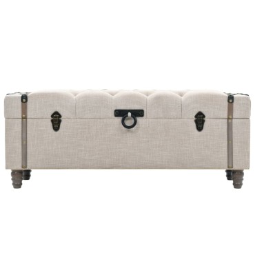 vidaXL Σετ Πάγκων Αποθήκευσης 3 τεμ. 112x37x45cm Μασίφ Ξύλο / Ατσάλι