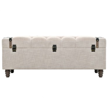 vidaXL Σετ Πάγκων Αποθήκευσης 3 τεμ. 112x37x45cm Μασίφ Ξύλο / Ατσάλι