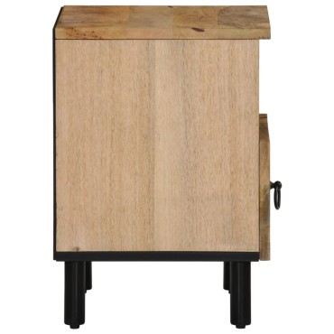 vidaXL Κομοδίνα 2 τεμ. 40x33x46cm από Μασίφ Ξύλο Μάνγκο