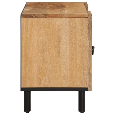 vidaXL Έπιπλο Τηλεόρασης 105x33x46cm από Μασίφ Ξύλο Μάνγκο