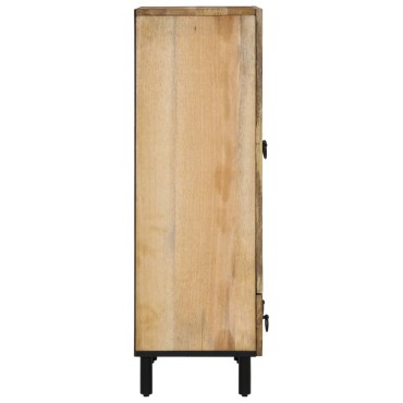 vidaXL Ντουλάπι 60x33x100cm από Μασίφ Ξύλο Μάνγκο 1 τεμ.