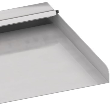 vidaXL Σιντριβάνι Καταρράκτης Πισίνας με RGB LED 30 εκ Ανοξειδ. Ατσάλι