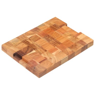 vidaXL Επιφάνεια Κοπής 40 x 30 x 3,8 εκ. από Μασίφ Ξύλο Ακακίας