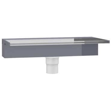 vidaXL Σιντριβάνι Καταρράκτης Πισίνας με RGB LED 45 εκ. Ακρυλικό