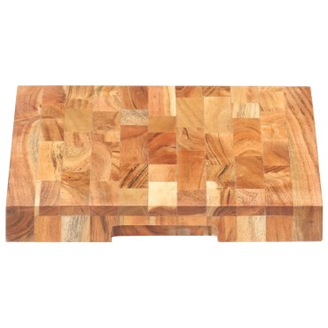 vidaXL Επιφάνεια Κοπής 40 x 30 x 4 εκ. από Μασίφ Ξύλο Ακακίας