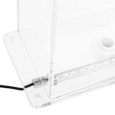 vidaXL Σιντριβάνι Πισίνας με RGB LED 51 εκ. Ακρυλικό
