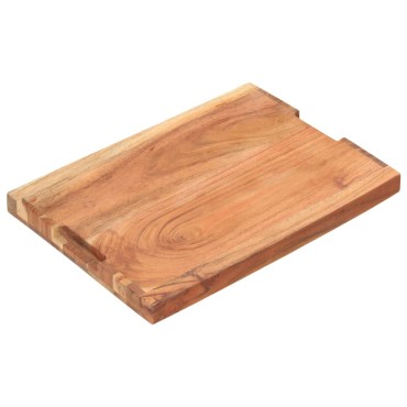 vidaXL Επιφάνεια Κοπής 50 x 35 x 4 εκ. από Μασίφ Ξύλο Ακακίας