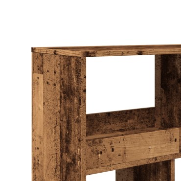 vidaXL Βιβλιοθήκη Όψη Παλαιού Ξύλου 100x33x187,5cm Επεξεργασμένο Ξύλο 1 τεμ.