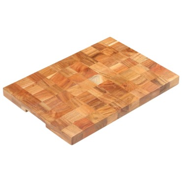 vidaXL Επιφάνεια Κοπής 50 x 34 x 3,8 εκ. από Μασίφ Ξύλο Ακακίας