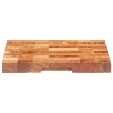 vidaXL Επιφάνεια Κοπής 50 x 34 x 3,8 εκ. από Μασίφ Ξύλο Ακακίας
