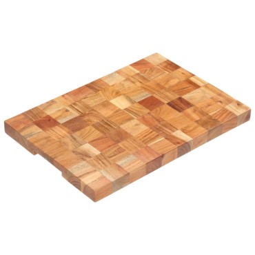 vidaXL Επιφάνεια Κοπής 50 x 34 x 3,8 εκ. από Μασίφ Ξύλο Ακακίας