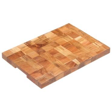 vidaXL Επιφάνεια Κοπής 50 x 34 x 3,8 εκ. από Μασίφ Ξύλο Ακακίας