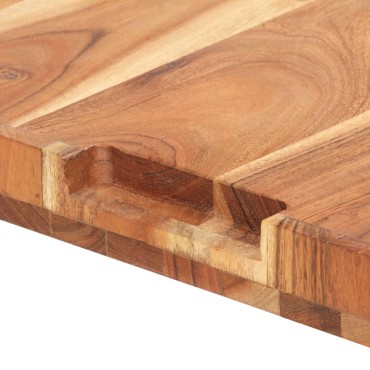vidaXL Επιφάνεια Κοπής 60 x 40 x 4 εκ. από Μασίφ Ξύλο Ακακίας