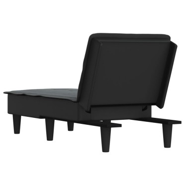 vidaXL Ανάκλιντρο Σκούρο Γκρι Υφασμάτινο 55x140x70cm 1 τεμ.