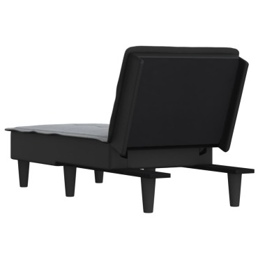vidaXL Ανάκλιντρο Ανοιχτό Γκρι Υφασμάτινο 55x140x70cm 1 τεμ.