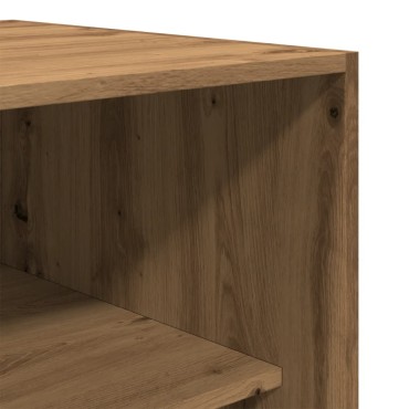 vidaXL Ντουλάπα Αρτισιανή Δρυς 100x50x200cm Επεξεργασμένο Ξύλο 1 τεμ.