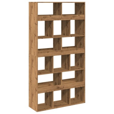 vidaXL Βιβλιοθήκη Αρτισιανή Δρυς 100x33x187,5cm από Επεξεργασμένο Ξύλο 1 τεμ.
