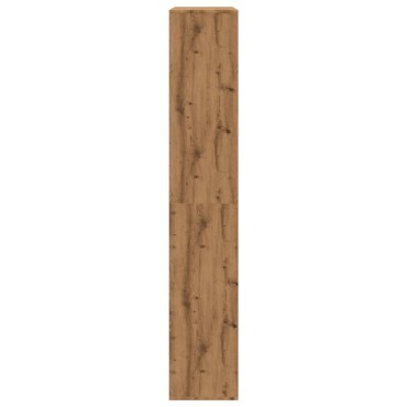 vidaXL Βιβλιοθήκη Αρτισιανή Δρυς 100x33x187,5cm από Επεξεργασμένο Ξύλο 1 τεμ.