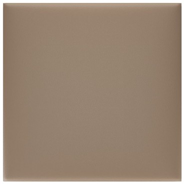 vidaXL Πάνελ Τοίχου 12 τεμ. Καπουτσίνο 30 x 30 εκ. 1,08 μ² Συνθ. Δέρμα