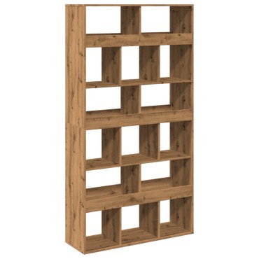 vidaXL Βιβλιοθήκη/Διαχωριστικό Χώρου Δρυς 100x33x187,5cm Επεξ. Ξύλο 1 τεμ.