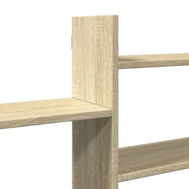 vidaXL Ράφι Τοίχου Sonoma Δρυς 167,5x18x68cm από Επεξ. Ξύλο 1 τεμ.