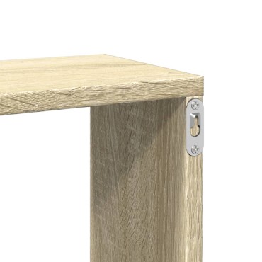 vidaXL Ράφι Τοίχου Sonoma Δρυς 167,5x18x68cm από Επεξ. Ξύλο 1 τεμ.