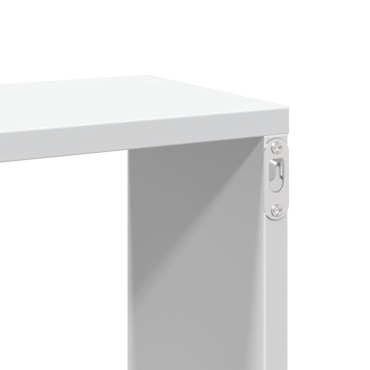 vidaXL Ράφι Τοίχου Λευκό 167,5x18x68cm από Επεξεργασμένο Ξύλο 1 τεμ.