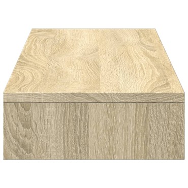 vidaXL Βάση Οθόνης Sonoma Δρυς 100x27x10 εκ. από Επεξ. Ξύλο