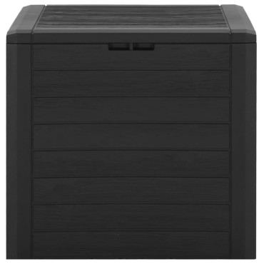 vidaXL Μπαούλο Αποθήκευσης Κήπου Καφέ 58,5x46x55cm απο Πολυπ/λένιο 1 τεμ.