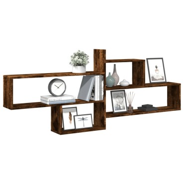 vidaXL Ράφι Τοίχου Sonoma Δρυς 167,5x18x68cm Επεξεργασμένο Ξύλο 1 τεμ.