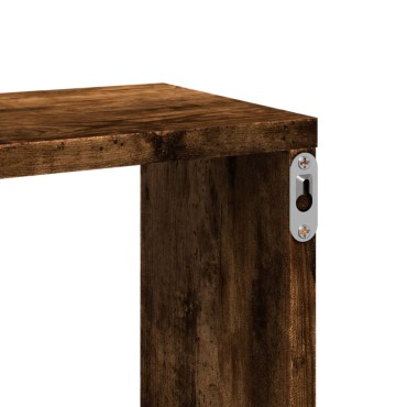 vidaXL Ράφι Τοίχου Sonoma Δρυς 167,5x18x68cm Επεξεργασμένο Ξύλο 1 τεμ.