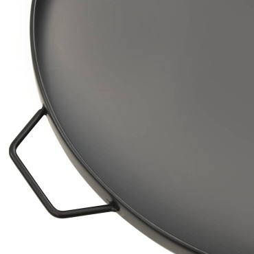 vidaXL Τζάκι Εξωτερικού Χώρου Μαύρο 70 x 59 x 28 εκ. Ατσάλινο