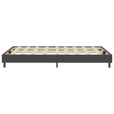 vidaXL Πλαίσιο Κρεβατιού Boxspring Γκρι 120 x 200 εκ. Υφασμάτινο