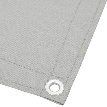 vidaXL Διαχωριστικό Βεράντας Αν. Γκρι 75x800εκ 100% Πολ. Ύφασμα Oxford
