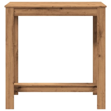 vidaXL Τραπέζι Μπαρ Αρτισιανή Δρυς 102x50x103,5cm Επεξ. Ξύλο 1 τεμ.